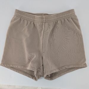 Skims The Shorts Taupe Tan Lounge Casual Cotton Shorts Size Small
